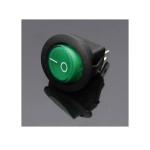Comutator / Intrerupator plastic auto - ON si OFF, culoare verde